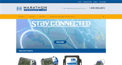 Desktop Screenshot of marathonproducts.com
